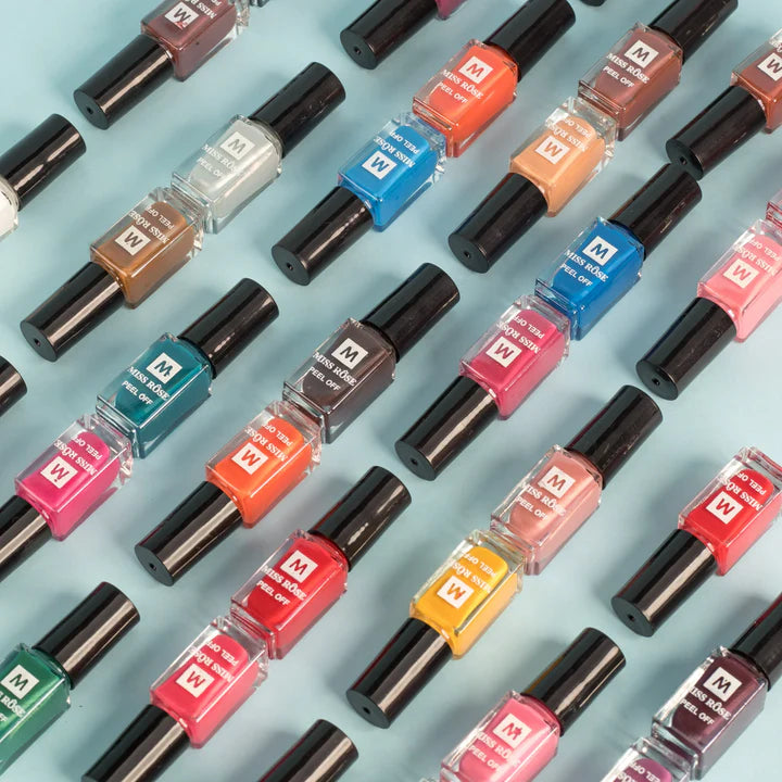 Miss Rose Color Me Peel Off Nail Paint – 36 Pcs Set